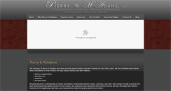Desktop Screenshot of pierrymcadams.com